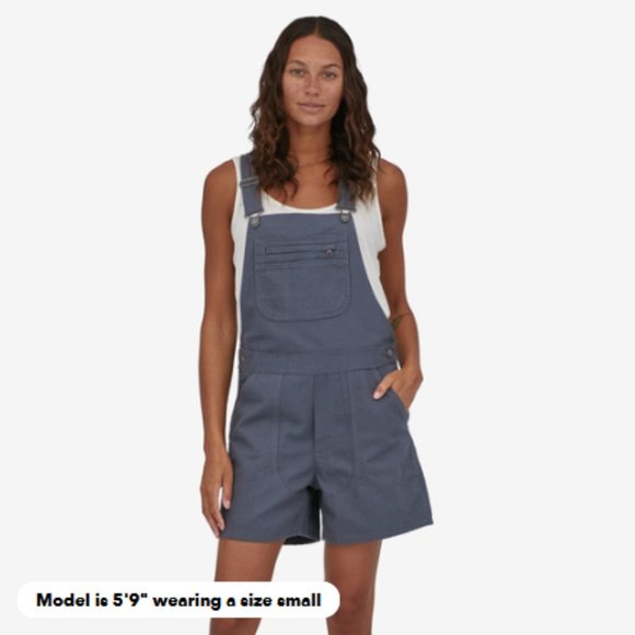 NWT Patagonia Stand Up Overalls / Shorteralls - Picture 2 of 3